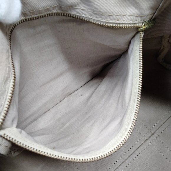 Authentic Christian Dior Navy Blue Canvas Hand Bag mn517-113025 - Picture 15 of 16